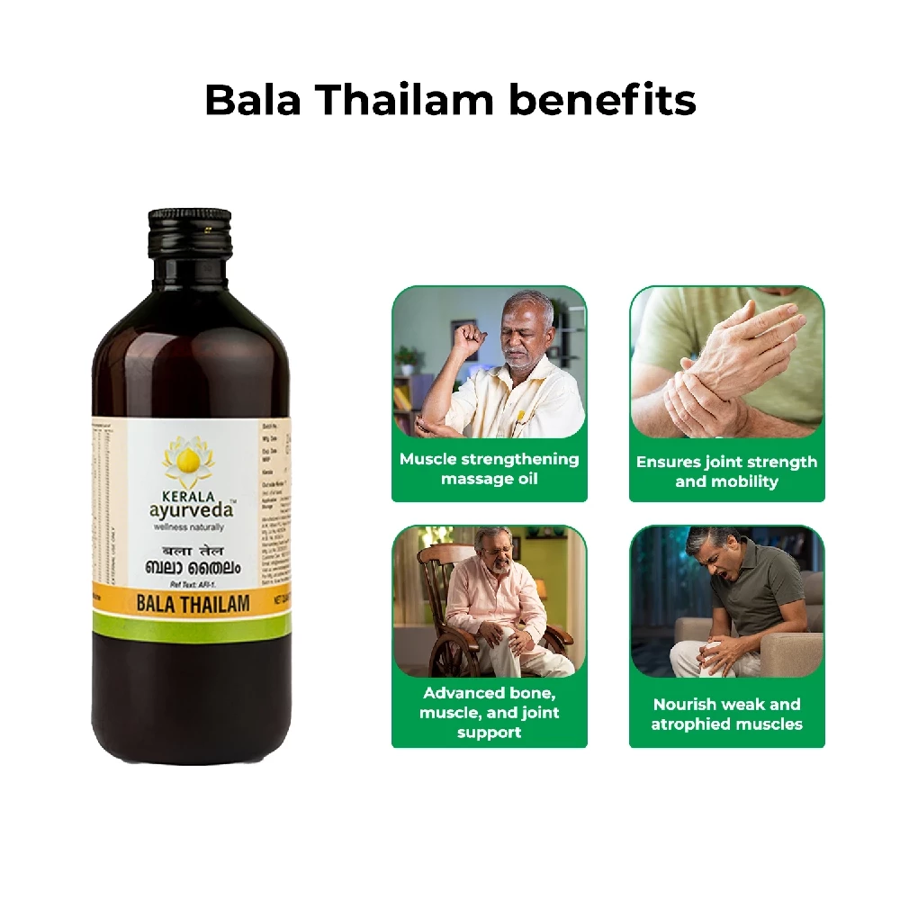 Kerala Ayurveda Bala Thailam, 450 ml-3.webp